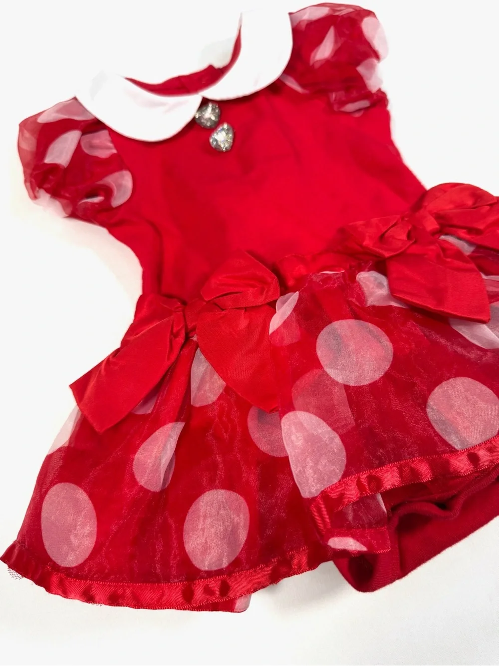 DISNEY BABY BY DISNEY STORE Minnie Mouse Character Dress Costume Halloween 3-6M - Picture 4 of 9